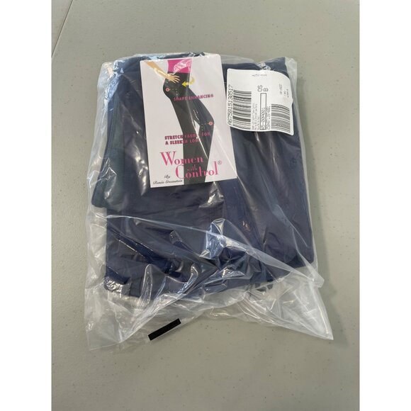 Women with Control Tummy Control Petite 86/14 Straight Leg Pants Size Small NEW - Picture 3 of 7